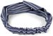 styleBREAKER Damen Haarband mit Streifen Muster, Twist Knoten und Gummizug, Stirnband, Headband, Pinup, Rockabilly 04026038