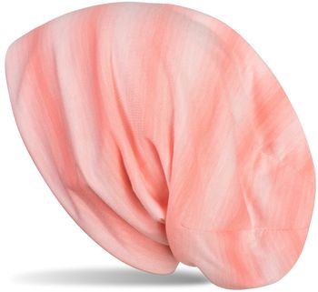 styleBREAKER Unisex Beanie Mütze mit Streifen Farbverlauf Muster Ton in Ton, Slouch Longbeanie 04024163