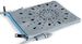 styleBREAKER Damen Mini Bag Umhängetasche mit Cutouts in Ethno Blumen Form und Nieten, Schultertasche, Handtasche, Tasche 02012304