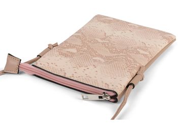 styleBREAKER Damen Mini Bag Umhängetasche in Schlangen Optik, Schultertasche, Handtasche, Tasche 02012305