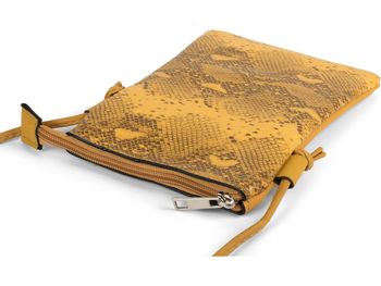 styleBREAKER Damen Mini Bag Umhängetasche in Schlangen Optik, Schultertasche, Handtasche, Tasche 02012305