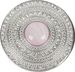 styleBREAKER Damen Magnet Schmuck Brosche rund mit Strass und großer Perle, für Schals, Tücher oder Ponchos, Anhänger 05050082