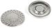 styleBREAKER Damen Magnet Schmuck Brosche rund mit Strass und großer Perle, für Schals, Tücher oder Ponchos, Anhänger 05050082