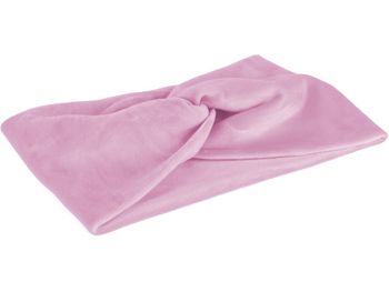 styleBREAKER Damen Stirnband in Samt Optik mit Twist Knoten, warmes Haarband, Headband, Haarschmuck 04026040