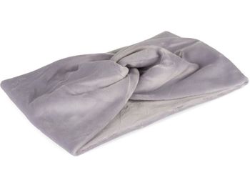 styleBREAKER Damen Stirnband in Samt Optik mit Twist Knoten, warmes Haarband, Headband, Haarschmuck 04026040