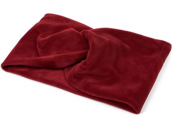 styleBREAKER Damen Stirnband in Samt Optik mit Twist Knoten, warmes Haarband, Headband, Haarschmuck 04026040