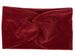 styleBREAKER Damen Stirnband in Samt Optik mit Twist Knoten, warmes Haarband, Headband, Haarschmuck 04026040