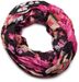 styleBREAKER Blumen Allover Print Loop Schlauchschal 01014027