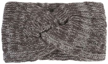 styleBREAKER Damen Strick Stirnband mit Rippen Muster, Twist Knoten, warmes Winter Haarband, Headband 04026041