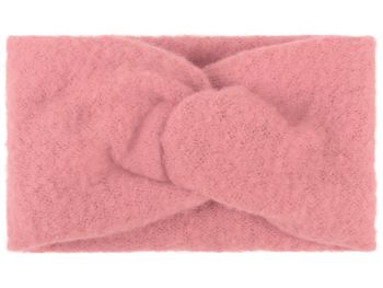 styleBREAKER Damen Feinstrick Stirnband mit Twist Knoten | warmes Winter Haarband mit weicher Oberfläche | elastisches Headband Ohrwärmer 15 cm breit