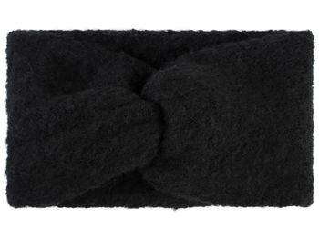 styleBREAKER Damen Feinstrick Stirnband mit Twist Knoten | warmes Winter Haarband mit weicher Oberfläche | elastisches Headband Ohrwärmer 15 cm breit