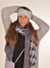 styleBREAKER Damen Feinstrick Stirnband mit Twist Knoten | warmes Winter Haarband mit weicher Oberfläche | elastisches Headband Ohrwärmer 15 cm breit