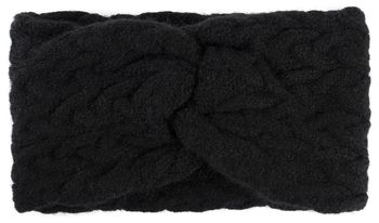 styleBREAKER Damen Strick Stirnband mit Zopfmuster und Twist Knoten, warmes Winter Haarband, Headband, gestrickt 04026044