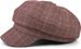 styleBREAKER Damen Bakerboy Schirmmütze mit Glencheck Karo Muster, Ballonmütze, Bakerboy Schiebermütze, Newsboy Cap 04023068