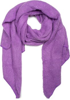 styleBREAKER Damen Schal aus weicher Viskose | einfarbiger Webschal in asymmetrischer Form | große Stola für Herbst und Winter Looks