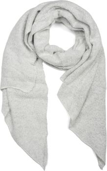 styleBREAKER Damen Schal aus weicher Viskose | einfarbiger Webschal in asymmetrischer Form | große Stola für Herbst und Winter Looks