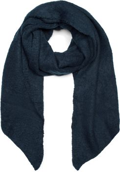 styleBREAKER Damen Schal aus weicher Viskose | einfarbiger Webschal in asymmetrischer Form | große Stola für Herbst und Winter Looks