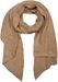 styleBREAKER Damen weicher unifarbener Web Schal in asymmetrischer Form, warme Winter Stola einfarbig 01017118