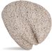 styleBREAKER Damen Strick Beanie Mütze mit Pailletten und Thermo-Fleece Futter, Winter Slouch Beanie 04024168