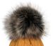 styleBREAKER Unisex warme Strick Bommelmütze mit Flecht Muster und Fleece Futter, Winter Fellbommel Mütze 04024171