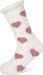 styleBREAKER Damen ABS Stoppersocken mit Teddyfutter und Herzen Muster, ABS-Socken, Größe 35-42 EU / 5-10 US / 4-8 UK 08030007