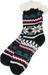 styleBREAKER Unisex ABS Stoppersocken mit Teddyfutter und Norweger Muster, ABS-Socken, Größe 35-42 EU / 5-10 US / 4-8 UK 08030008