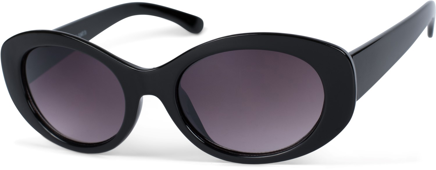 Metall Rahmen 09020120 styleBREAKER Damen Runde Sonnenbrille mit get/önten Polycarbonat Gl/äsern und Glitzer Side Shield