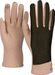 styleBREAKER Damen Touchscreen Handschuhe mit Riffel Muster und Fleece Futter, warme Thermo Fingerhandschuhe, Winter 09010029