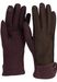 styleBREAKER Damen Touchscreen Handschuhe mit Riffel Muster und Fleece Futter, warme Thermo Fingerhandschuhe, Winter 09010029