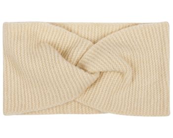 styleBREAKER Damen Feinstrick Stirnband mit Twist Knoten, warmes Winter Haarband, Headband 04026047