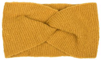 styleBREAKER Damen Feinstrick Stirnband mit Twist Knoten, warmes Winter Haarband, Headband 04026047