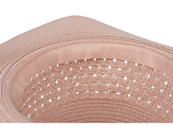 styleBREAKER Damen Großer Sonnenhut mit dünnem Hutband und Schleife, Strohhut, Schlapphut, Sommerhut, Hut 04025024