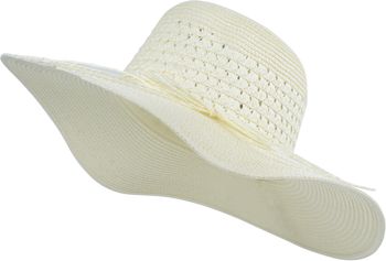 styleBREAKER Damen Großer Sonnenhut mit dünnem Hutband und Schleife, Strohhut, Schlapphut, Sommerhut, Hut 04025024