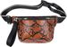 styleBREAKER Damen Bauchtasche mit Schlangen Muster, verstellbarer Gurt, Reißverschluss, Gürteltasche, Hüfttasche 02012321