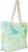 styleBREAKER Damen XXL Strandtasche mit buntem Pouring Flecken Print, Reißverschluss, Schultertasche, Shopper 02012345