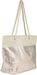 styleBREAKER Damen XXL Große Strandtasche mit Metallic Infinity Muster und Reißverschluss, Schultertasche, Shopper 02012347