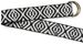 styleBREAKER Damen Stoff Gürtel mit Azteken Ornament Muster und D-Ringen, Einheitsgröße / Onesize, Taillengürtel 03010113