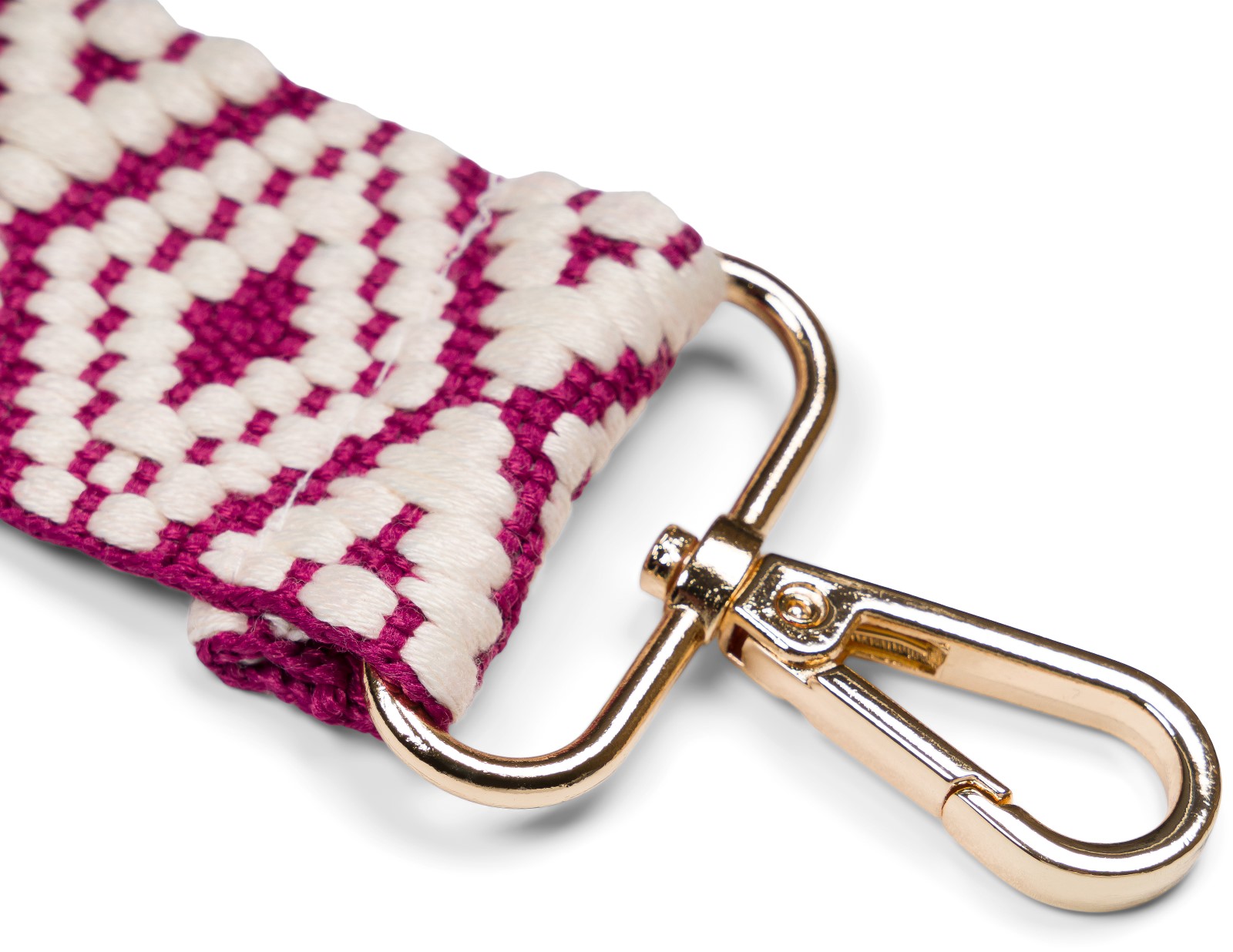 StyleBREAKER Schultergurt Mit Azteken-Muster – Wechsel-Trageriemen Mit Karabiner, Verstellbar 73–134 Cm