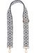 styleBREAKER Taschen Schulterriemen mit Azteken Muster, Wechsel Taschengurt mit Karabinerhaken, verstellbar, Unisex 02013015