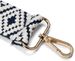 styleBREAKER Taschen Schulterriemen mit Azteken Muster, Wechsel Taschengurt mit Karabinerhaken, verstellbar, Unisex 02013015