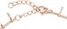 styleBREAKER Damen Fußkettchen mit fein verzierten Anhängern, Gliederkette, Karabiner Verschluss, Kette, Schmuck 05080011