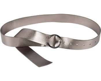 styleBREAKER Damen Einfarbiger Taillengürtel mit Schließe in Hufeisen Form, Unifarben, Hüftgürtel, Onesize 03010120