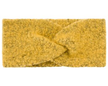 styleBREAKER Damen Feinstrick Stirnband leicht meliert mit Twist Knoten, warmes Winter Haarband Webstoff, Headband 04026052