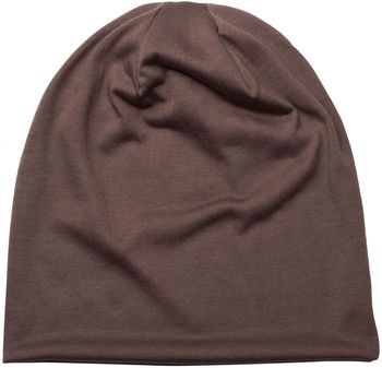 styleBREAKER Unisex Stoff Beanie Mütze einfarbig, leicht und weich, Longbeanie Slouch Beanie 04024018