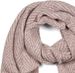 styleBREAKER Damen weicher Web Schal mit Zick Zack Zacken Muster in asymmetrischer Form, warm Winter, Stola 01017129
