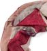 styleBREAKER Damen Loop Schal mit Hirsch Print und geometrischer Einteilung, Schlauchschal mehrfarbig, Tuch 01017131