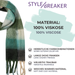 styleBREAKER Damen Web Strickschal mit buntem Karo Muster und langen dicken Fransen, warmer Winter, Stola 01017138