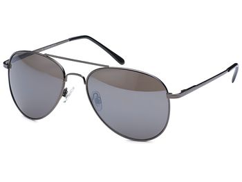 styleBREAKER Pilotenbrille Unisex | Klassische Fliegerbrille verspiegelt & UV400 | Metall Gestell mit Federscharnier | Retro Tropfenform Sonnenbrille inkl. Etui & Tuch