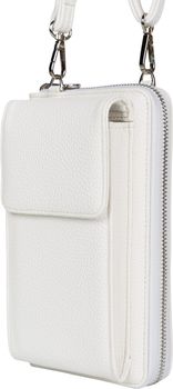 styleBREAKER Damen Mini Bag Geldbörse mit RFID Schutz und Handyfach | Crossbody Umhängetasche mit Schultergurt | Portemonnaie und Handytasche in einem | 19 x 11 x 5,5 cm