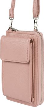 styleBREAKER Damen Mini Bag Geldbörse mit Handy Fach und RFID Schutz, Umhängetasche, Handytasche, Crossbag 02012362